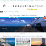 Screen shot of the Intercharter Ltd website.