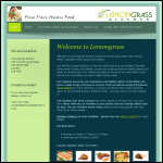 Screen shot of the Lemongrass House Uk Ltd website.