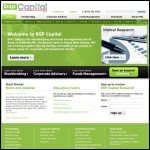 Screen shot of the Nge Capital Ltd website.