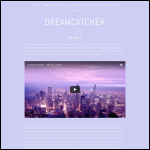 Screen shot of the Dreamcatcher Films Ltd website.