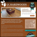 Screen shot of the Heritage Oak Flooring & Joinery Ltd website.