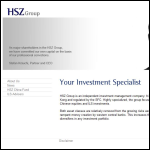 Screen shot of the Hsz Ltd website.