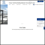 Screen shot of the Tpa Technical Services Ltd website.
