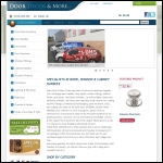 Screen shot of the Decor & More Ltd website.