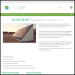 Screen shot of the Gaia Renewable Energy Ltd website.