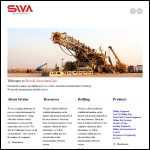 Screen shot of the Siva Inc Ltd website.