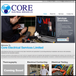 Screen shot of the Electrical Services Yorkshire Ltd website.