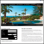 Screen shot of the Sk Real Estates Ltd website.
