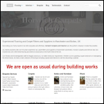 Screen shot of the Horwich Carpets Ltd website.