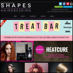 Screen shot of the Hairshapes Ltd website.