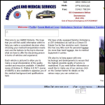 Screen shot of the Rescue & Emergency Medical Services Ltd website.