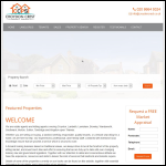 Screen shot of the Croydon Property Services Ltd website.