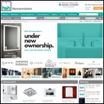 Screen shot of the H & H Homemakers (Ne) Ltd website.