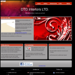 Screen shot of the Dtd Interiors Ltd website.