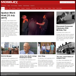Screen shot of the Moseley Publishing House Ltd website.