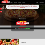 Screen shot of the Amigos Food Hut Ltd website.