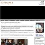 Screen shot of the Keld Lodge Hotel Ltd website.