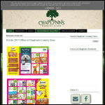 Screen shot of the Chaplynns Country Store Ltd website.