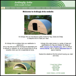 Screen shot of the Ardingly Arks Ltd website.