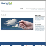 Screen shot of the Martrel Ltd website.
