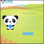 Screen shot of the Playdor Nursery School Ltd website.
