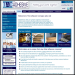 Screen shot of the Adhesive Supply Company Ltd website.