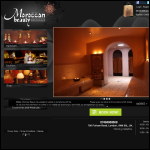Screen shot of the Moroccan Beauty Ltd website.