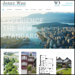 Screen shot of the Wun Place Ltd website.