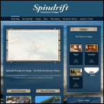 Screen shot of the Spindrift Design Ltd website.