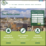 Screen shot of the The Better Letter Ltd website.