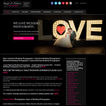Screen shot of the Yorkshire Wedding Photography Ltd website.