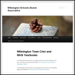 Screen shot of the Wilmington Primary School website.
