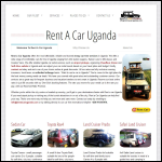 Screen shot of the 4 Rent Vehicle Hire Ltd website.