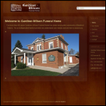 Screen shot of the Gardiner Hill Foundation website.