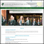 Screen shot of the Kesteven & Sleaford Academy Trust website.