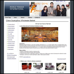 Screen shot of the The Furniture Bazaar Ltd website.