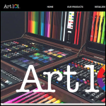 Screen shot of the 101 Artists Ltd website.