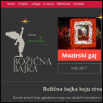 Screen shot of the Bajka Ltd website.