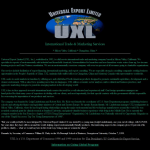 Screen shot of the Uxl Consulting Ltd website.