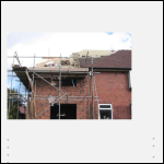 Screen shot of the Premier Construction Leeds Ltd website.