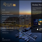 Screen shot of the Rochay Publishing Ltd website.