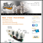 Screen shot of the East Tone Uk Ltd website.