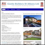 Screen shot of the Fairbridge Builders Ltd website.