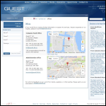 Screen shot of the Quest It Consultancy Ltd website.