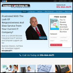 Screen shot of the Site Experts Ltd website.