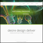 Screen shot of the Hotlobster Design Ltd website.
