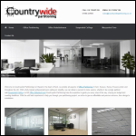 Screen shot of the Countrywide Partitioning Ltd website.
