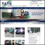 Screen shot of the Tate Towers Ltd website.