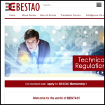 Screen shot of the Bestao Co. Ltd website.