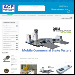 Screen shot of the Apc Commercial Vehicle Services Ltd website.